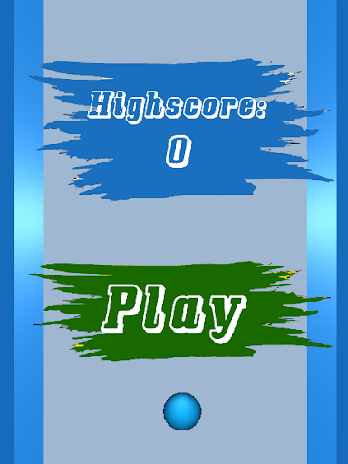 Android application Blue Ball 2D screenshort