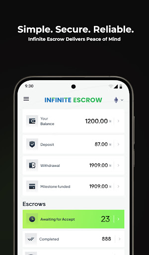 Infinite Escrow Screen 3