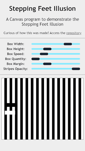 Android application Stepping Feet Illusion screenshort