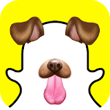 Snap Face Filters & Dog face icon