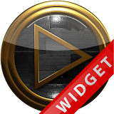 Poweramp Widget Black Wood icon