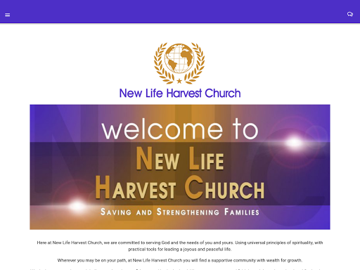 New Life Harvest Church Screen 3