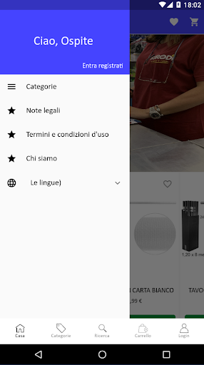 Eurodi Store Screen 2
