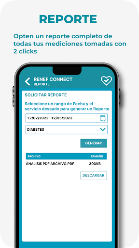 Renef Salud - Connector Screen 3