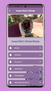 Huawei Watch Ultimate Guide