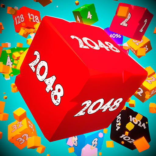 Number Cube 2048 3D Merge Game