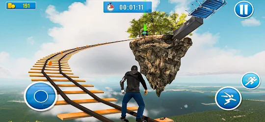 Only Jump up to Sky Parkour pK