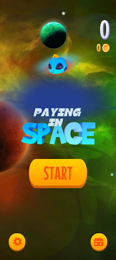 Android application Paying in Space screenshort