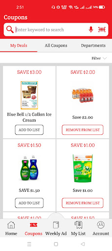 Williams Foods Screen 2