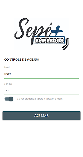 Android application Mais Empregos São Sepé screenshort