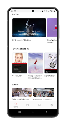 Android application Fotona screenshort