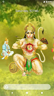 4D Hanuman Live Wallpaper 12.0 APK screenshots 1