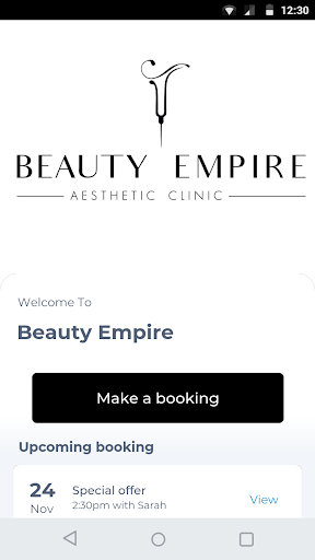 Android application Beauty Empire screenshort