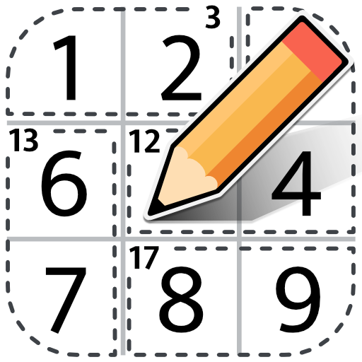 Sudoku - Your attention. Killer sudoku puzzle 6x6, easy