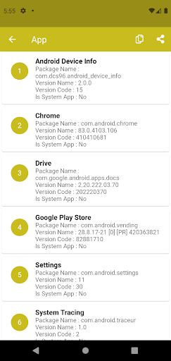 Android Device Info