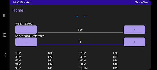Strength Utility Screen 2