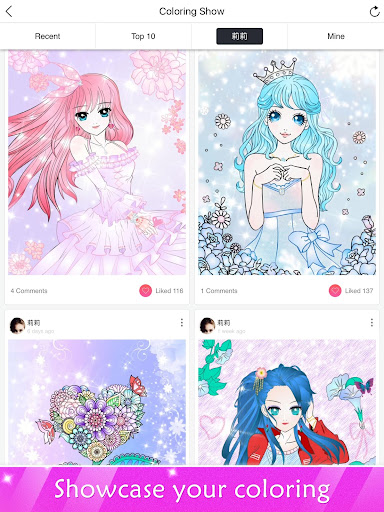 Princess Coloring Book for Kids  Girls Free Games