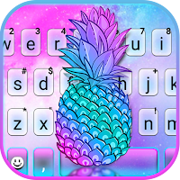 Тема для клавиатуры Pineapple Galaxy