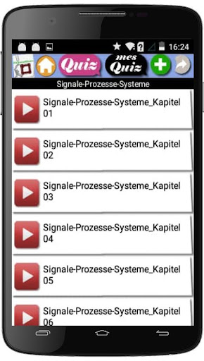 Android application Elektronikkurs screenshort