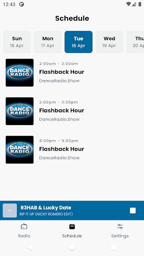 DanceRadio.Show Screen 3