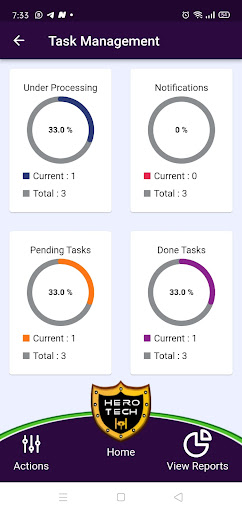 Hero Team Management Sys-HTMS Screen 2