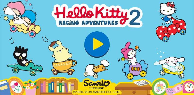 Hello Kitty games - car game