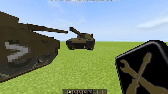 War Tanks mod for Minecraft