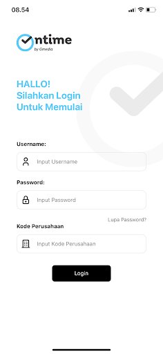 Android application Ontime screenshort