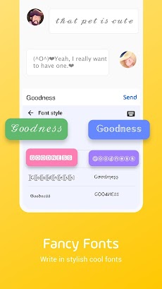 Facemoji Emoji Keyboard Liteのおすすめ画像3