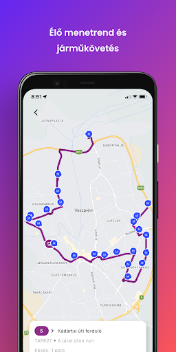 V-BuszON+ - Veszprém menetrend Screen 3