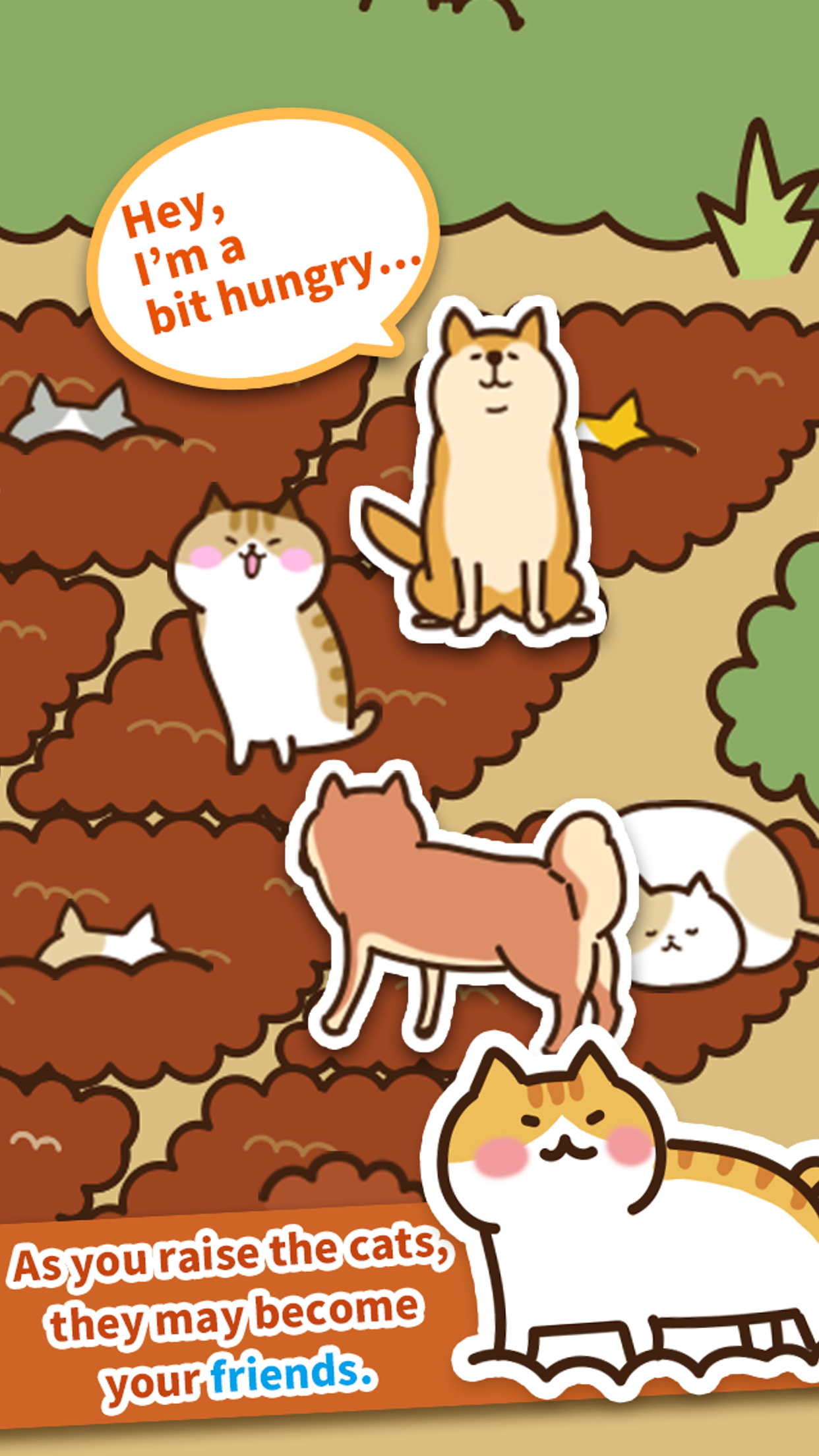 Android application Field of Cats screenshort
