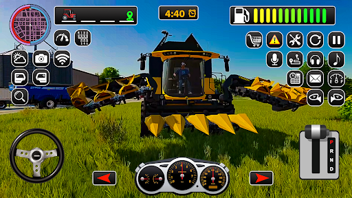 Android application Indian Tractor Village Farming screenshort