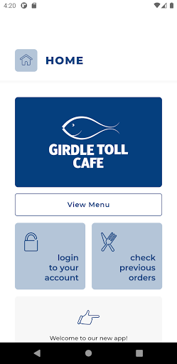 Android application Girdle Toll Cafe screenshort