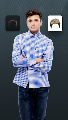 Man Hair Salon Photo Editor Screen 3