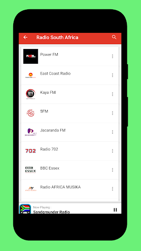 Radio South Africa + Radio FM Screen 3
