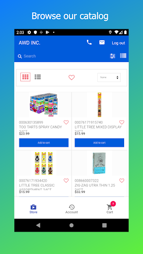 Android application AWD: American Wholesale Dist screenshort