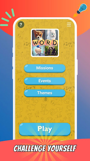 4 Pics 1 Word - Word Games Screenshot 1 - AppWisp.com