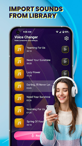Voice Changer - Voice Modifier Screen 2