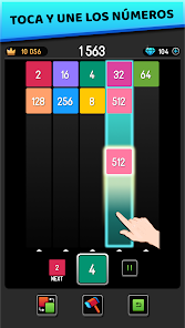 Screenshot 16 NumBlocks Puzzle Numérico 2048 android