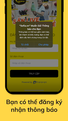 Android application Sofia.vn screenshort