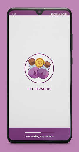 Android application Pet Rewards screenshort
