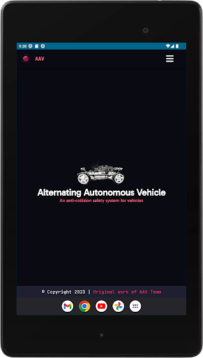 AAV Project Screen 3