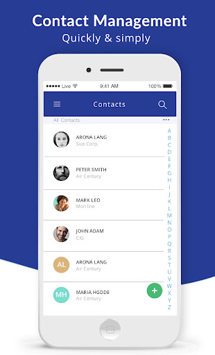 Android application Revamp CRM screenshort