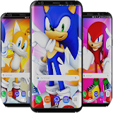 Sonic's dash wallpaper HD+ icon