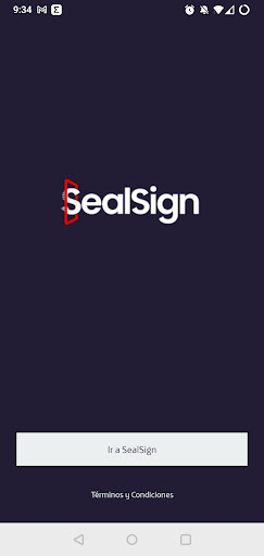 Android application SealSign screenshort