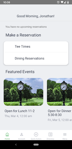 Glen Flora Country Club Screen 2