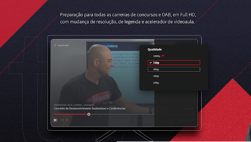 Gran Cursos Online TV Screen 2