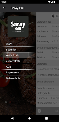 Saray Grill Screenshot