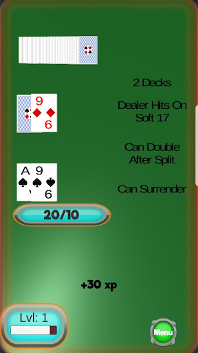 Blackjack Trainer Screen 3
