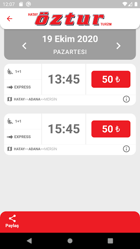Hatay Öztur Turizm Screen 2